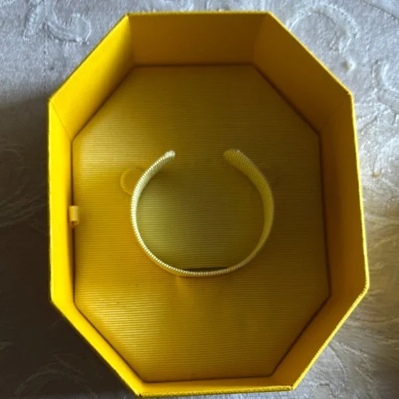 Swarovski Yellow Octagonal Jewelry Box - Picture 4 of 8